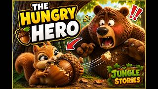 The Hungry Hero 🐿️🌰 | Funny Animal Story قهرمان گرسنه