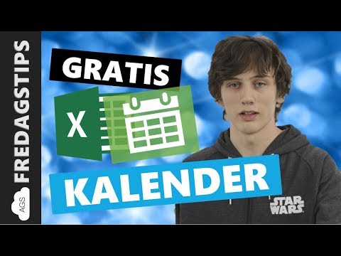 Video: Hvordan opretter jeg en kalender i Excel 2010?