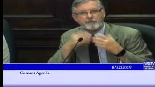 Finance Committee Meeting August 12, 2019