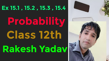 Probability / ex 15.1 , 15.2 , 15.3 , 15.4  Revision / Elements Math