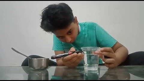 Particles of matter have space between them ( Properties of particles of matter)