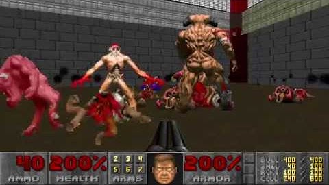 DOOM 2 Having fun with infighting