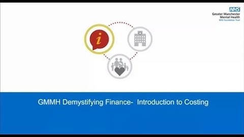 Demystifying NHS Finance - January 2023 - Introduction to NHS Costing and PLICS - Mental Health