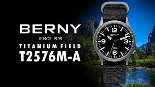 BERNY Titanium Field T2576M-A Review - AliExpress Collaboration