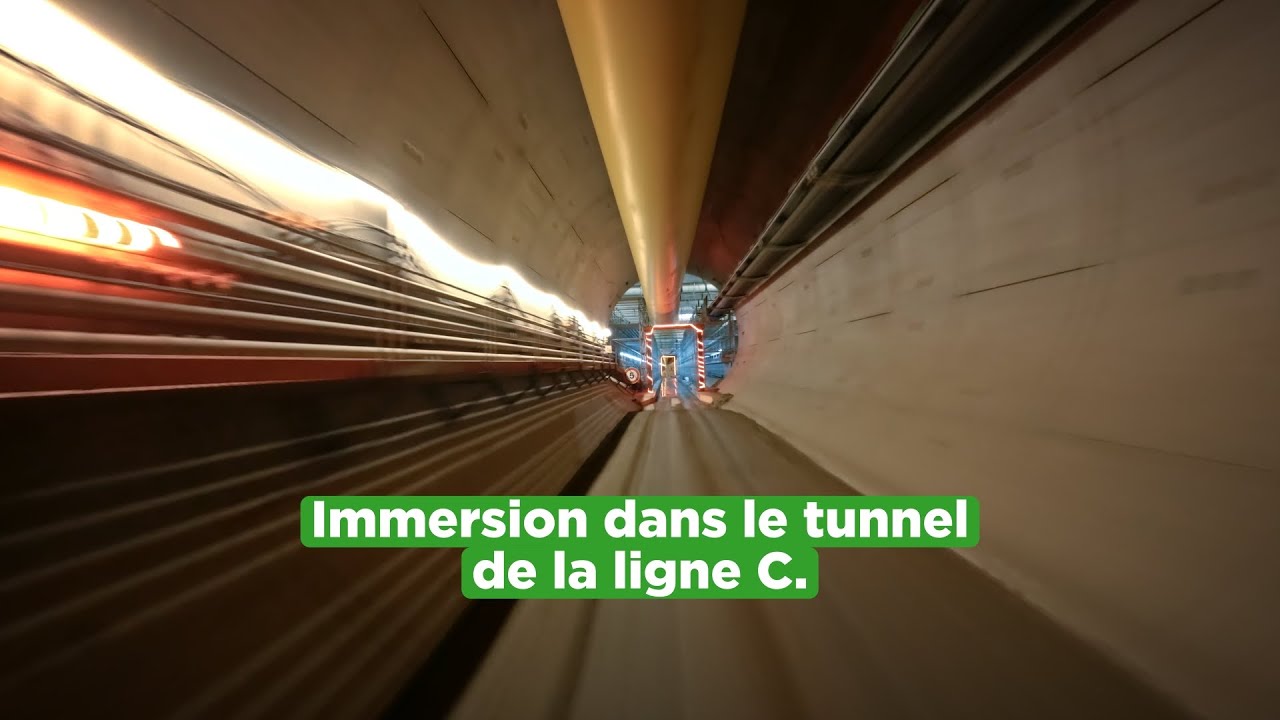 🚇/Immersion dans le tunnel de la ligne C