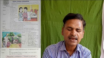 Spring, Rainbow, Class 4, Lesson 16, Explanation, Our Loving Grandpa, Primary School Books, UP Board