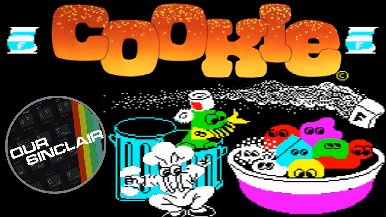 Cookie・M C is for COOKIEon the ZX SPECTRUM! Make the worlds WORST cake
