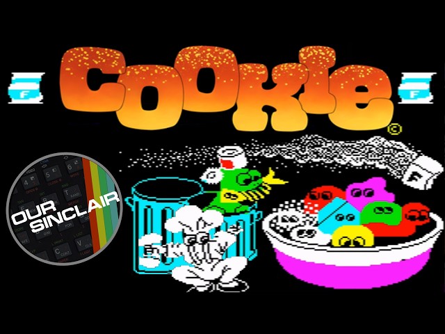 C is for COOKIEon the ZX SPECTRUM! Make the worlds WORST cake