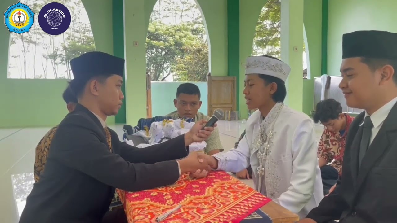 Video Praktek Nikah Kelas XI A 2023 | MAN 3 Ngawi #madrasah #kementeriansemuaagama