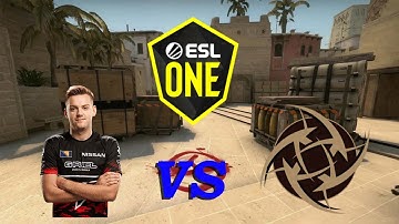 NiKo POV vs NiP / mirage / 38-33 / ESL One: Road to Rio