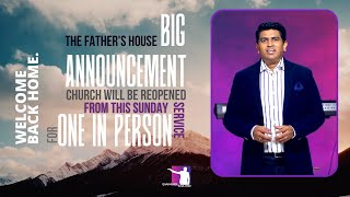 BIG ANNOUNCEMENT!!!!  | The Father's House | Samuel David G