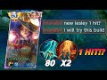 NEW META! LESLEY NEW 1 HIT BUILD 2026 INSTANT DELETE!! (1 HIT CRAZY) | LESLEY BEST SKIN 2026