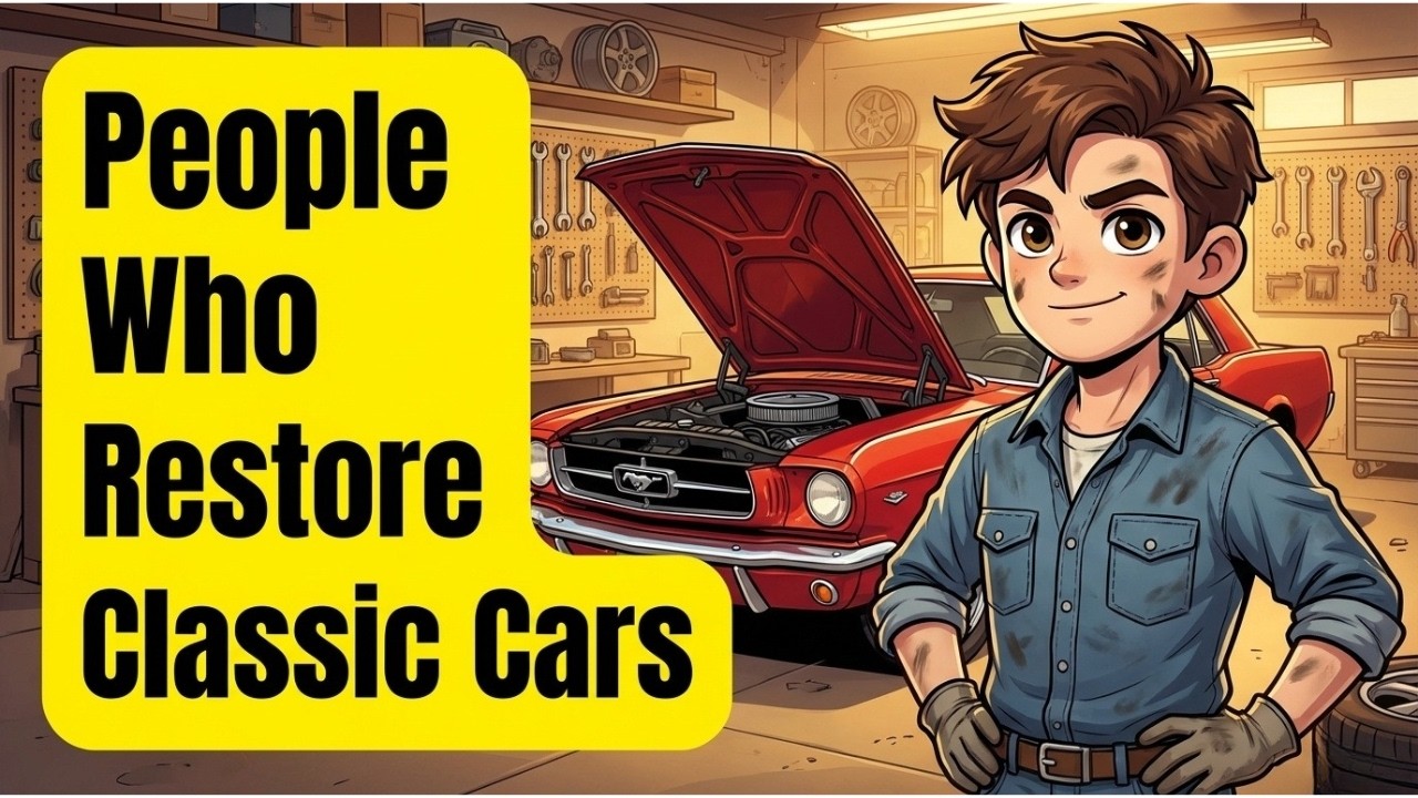 The Psychology of People Who Restore Classic Cars