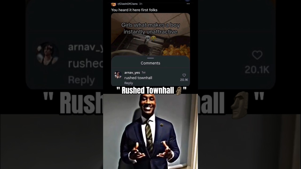 Bro's Aura after that🗿 || Clash Of Clans || 