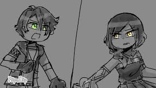Draco vs gold , who shall survive (KREW ANIMATICS)
