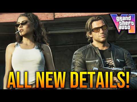 GTA 6 NEW GAMEPLAY DETAILS, NEW SCREENSHOTS, & More!