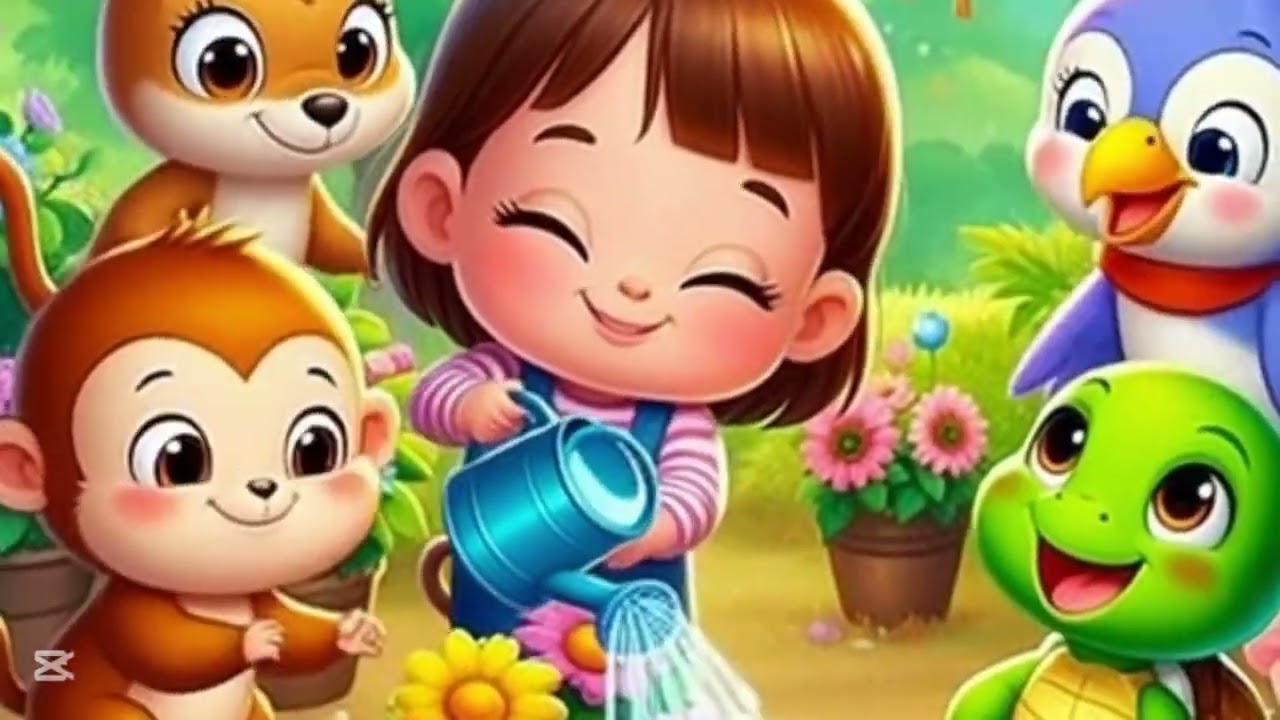 Fun sharing and teamwork Adventure with kids/Animals/Cartoon for children .