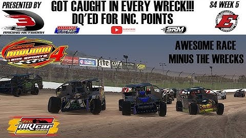 iRacing Dirt Big Block Modified - Things Got Heated!