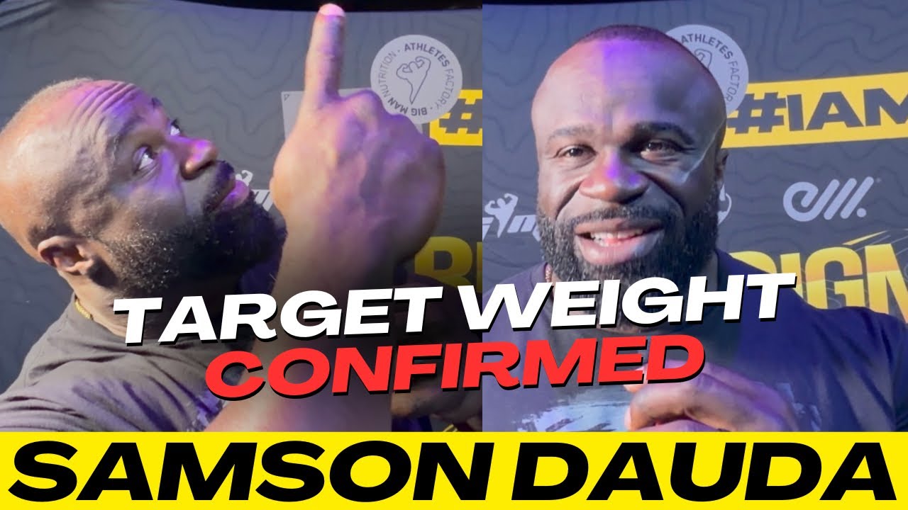 «160 КГ!!» — СПЕЦИАЛЬНОЕ ИНТЕРВЬЮ С САМСОНОМ ДАУДОЙ