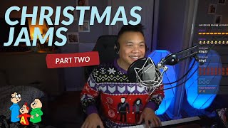 CHRISTMAS JAMS 2021 | Singing like a chipmunk...| PART 2