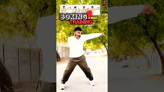 Jab Uppercut Hook Cross 💥 Boxing Basics At Home Training | Fitness Shorts