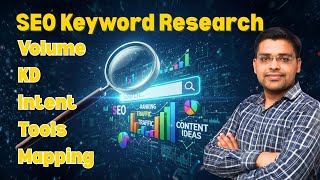 Seo Keyword Research Explained Volume, Kd, Intent, Tools Mapping Digital Jignesh