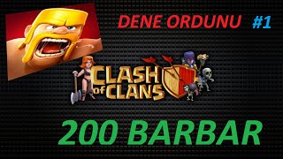 Pdişah Game -  DENE ORDUNU! #1 TEK TÜR BARBAR