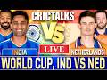 🔴 India vs Netherlands, T20 World Cup 2026, Live Cricket Match Today Scores &amp; Commentary Last 9 Over