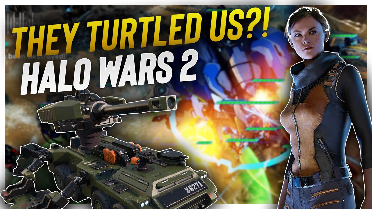 They Super Turtled US for Over 3 HOURS?! Halo Wars 2