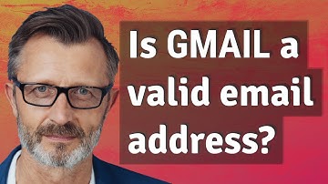 Is Gmail a valid email address?