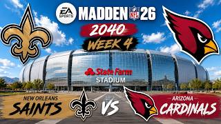 Madden 26 2040 Week 4 New Orleans