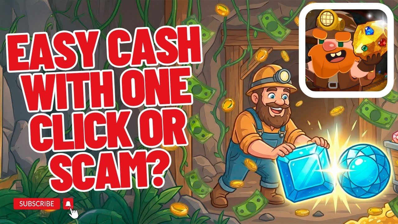 Lucky Miner: Merge gems for cash or just a fake reward?