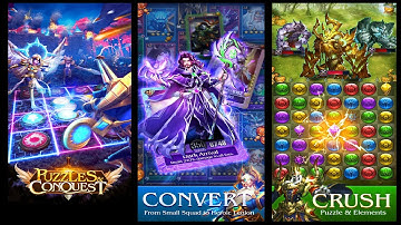 Best RPG Puzzle Game Mobile Puzzles & Conquest Android ios Gameplay
