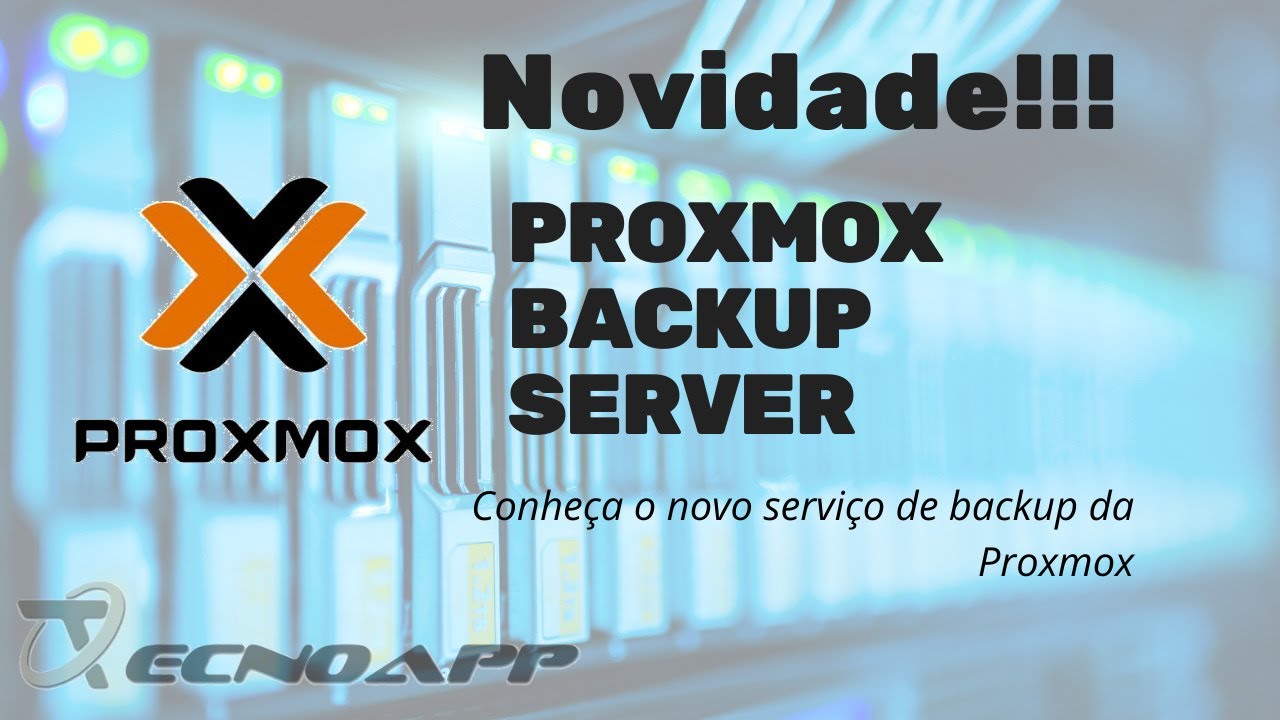 NOVIDADE! Proxmox Backup Server - YouTube