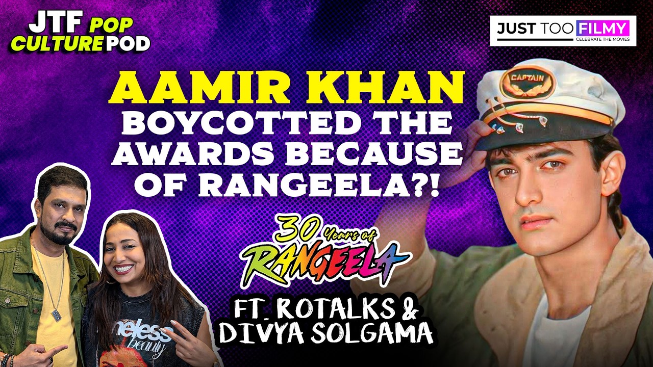 Rangeela Turns 30! Rotalks & RJ Divya Solgama Revisit the Cult Classic | JTF Pop Culture Huddle