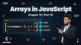 JavaScript Arrays Complete Guide | Methods, Destructuring, Spread & Rest | Chapter 15 | Part 15