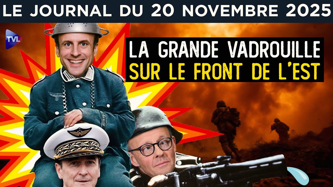 Macron agite le spectre de la guerre - JT du jeudi 20 novembre 2025