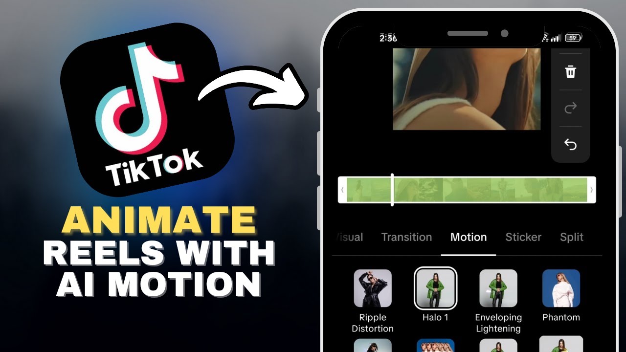 How to Animate TikTok Reels with AI Motion Effects in SECONDS!