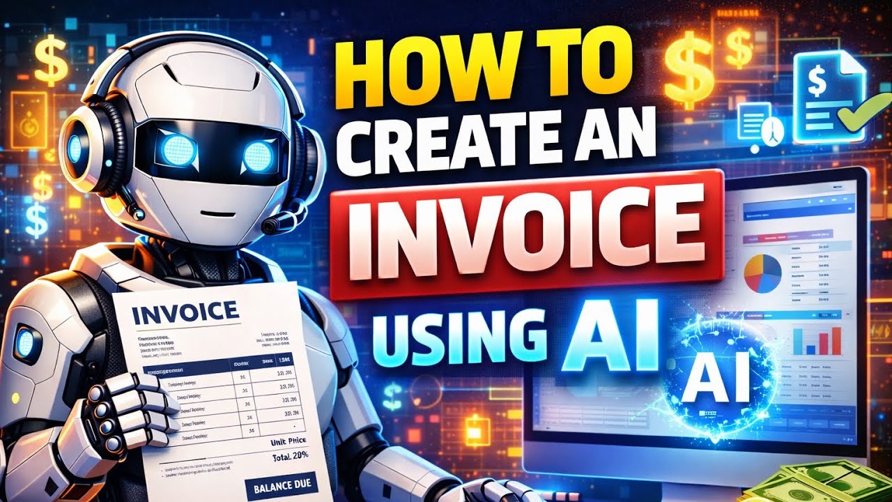 How to create an Invoice using AI | FreeAiDen