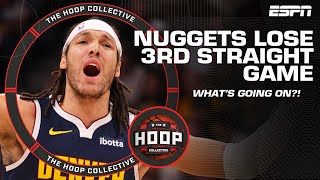 🚨 Nuggets lose THIRD consecutive game 🚨 Can Denver bounce back? | The Hoop Collective