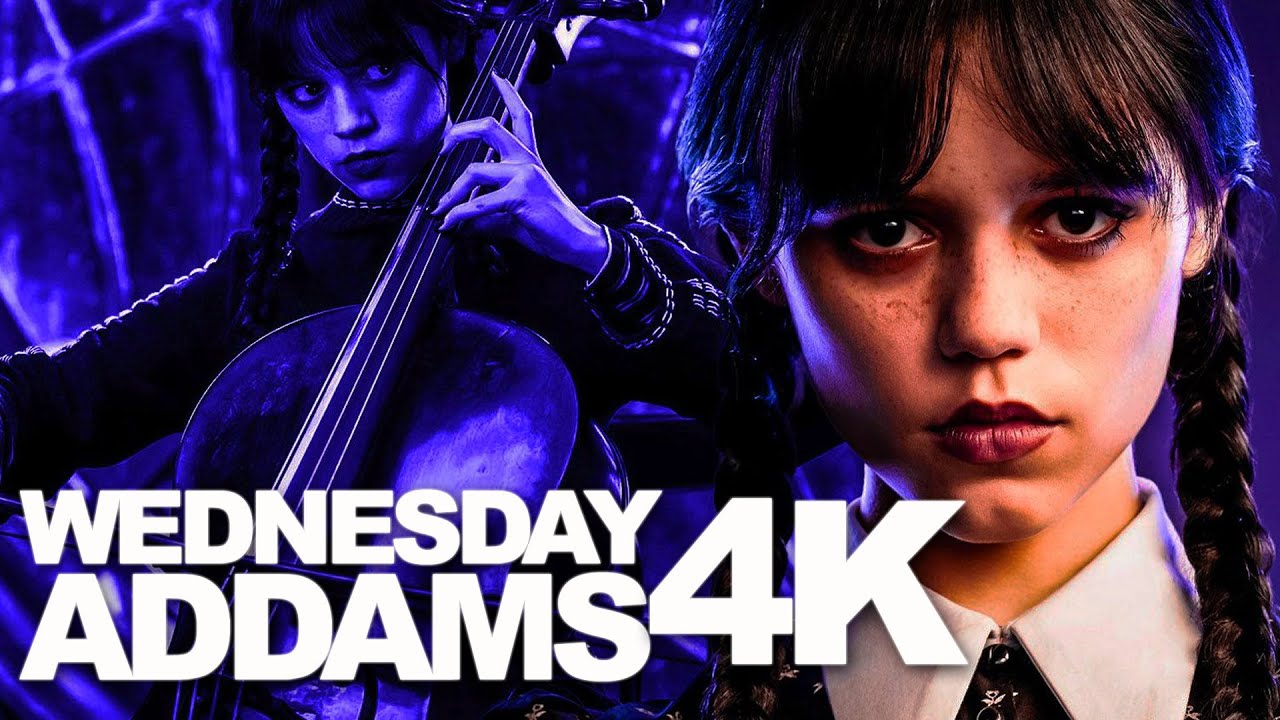 Wednesday Addams Paint It Black (Topsy Crettz Cello Remix) 4K YouTube