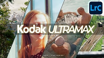 How to Create the Kodak Ultramax 400 Look in Lightroom Classic Tutorial