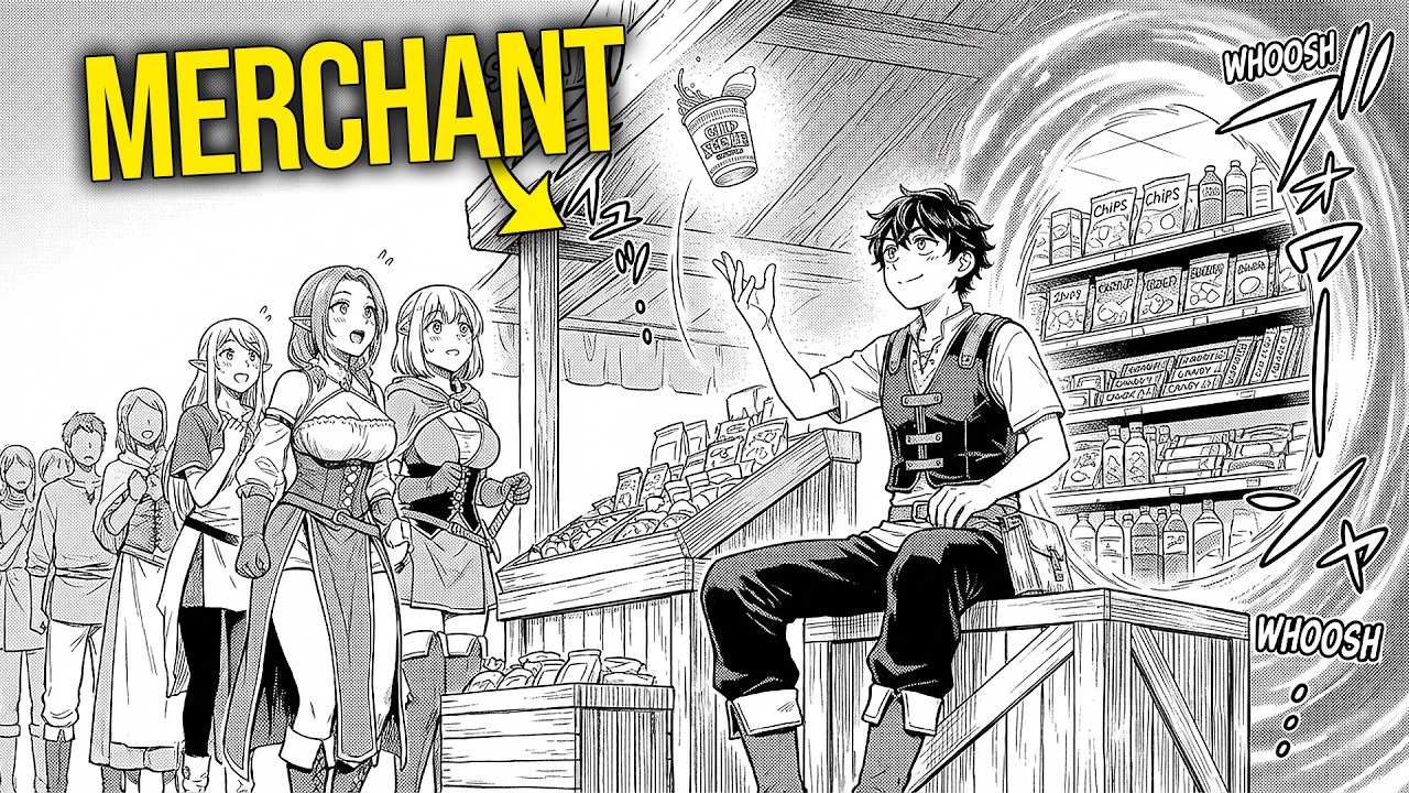 Isekai'd Merchant Uses His "ONLINE SHOPPING" Skill To Summon Infinite Supplies & Become Rich | Manga