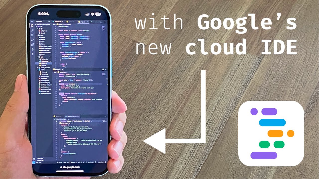 I tried coding on a PHONE - YouTube