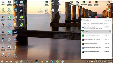 Windows 10 notification area first look