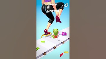 Heel Step Smash 👠 705 Level Gameplay Walkthrough | Best Android, iOS Games #shorts