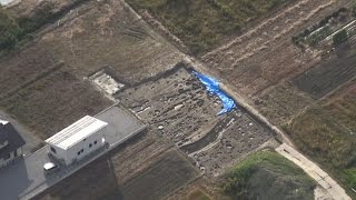 古墳時代前期の大型建物跡 滋賀・彦根の稲部遺跡
