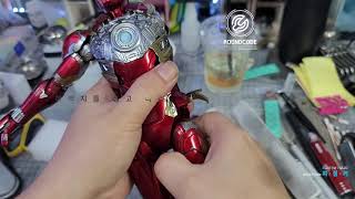 핫토이 아이언맨 팔,다리,안전하게 분리하는 팁(기스와 파손에서 벗어나세요)Hottoy IronMan arms, legs, and tips to safely separate them screenshot 3