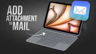 How to Add Attachment to Email on iPad (tutorial)