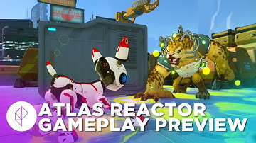 20 Minutes of Atlas Reactor Gameplay - Dota 2 Meets XCOM!